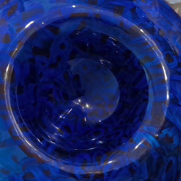 Murano Millefio Italian Art Blown Glass Hat 8x8 & Handbag 8x6 Set - Picture 16 of 16